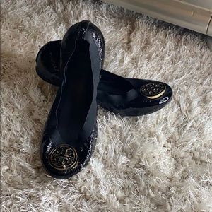 Black Tory Burch flats